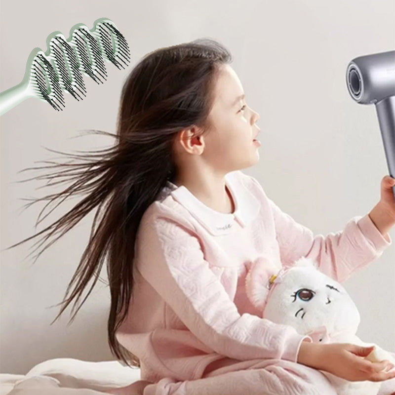 Norvo | Buet hårbørste med ventilasjon