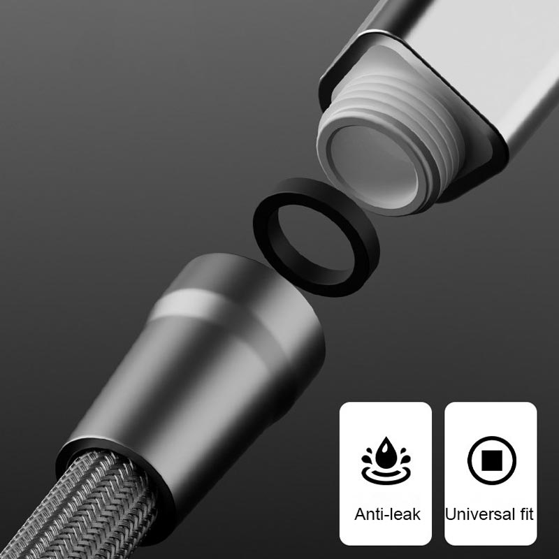 Norvo | Oppgradert eksplosjons-sikker flettet dusjslange – lekkasjesikker