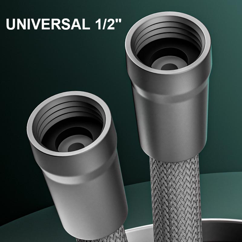 Norvo | Oppgradert eksplosjons-sikker flettet dusjslange – lekkasjesikker