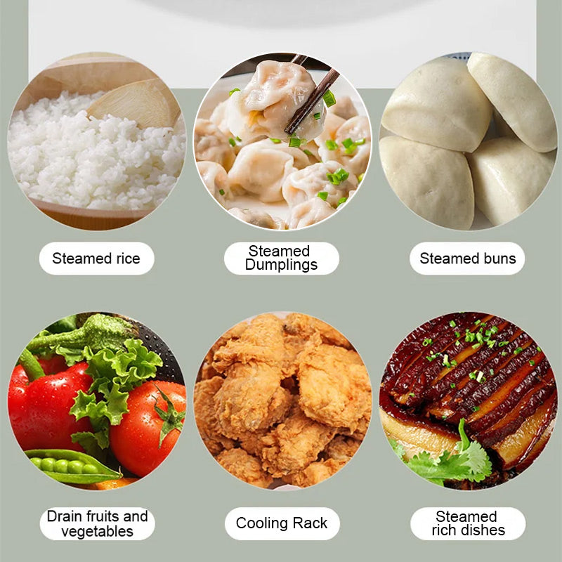 Norvo | Allsidig dampkokersett i rustfritt stål til gryter