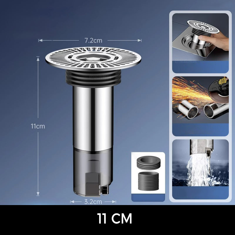 Norvo | Rund utvidet gulvdrenering for baderom