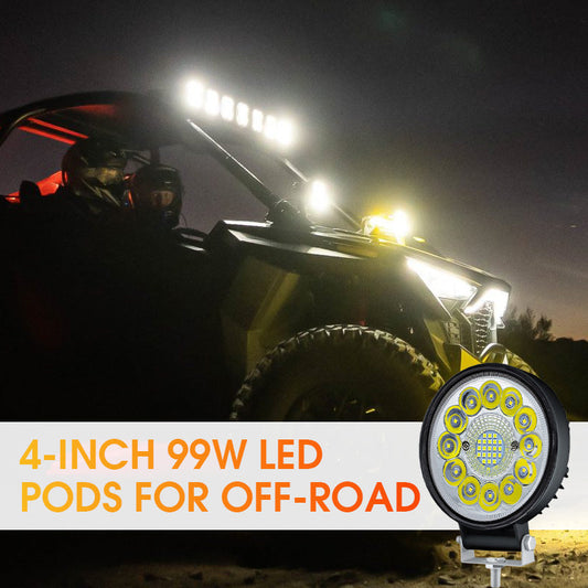 Norvo | 4-tommers 99W LED-pod for terrengkjøring
