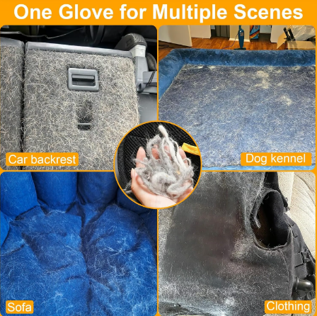 Norvo | Elektrostatiske hansker for fjerning av dyrehår