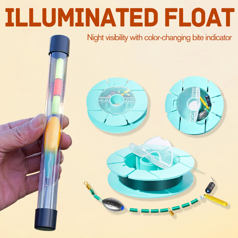 Norvo | 100 m fiskeline med fløyte lyd