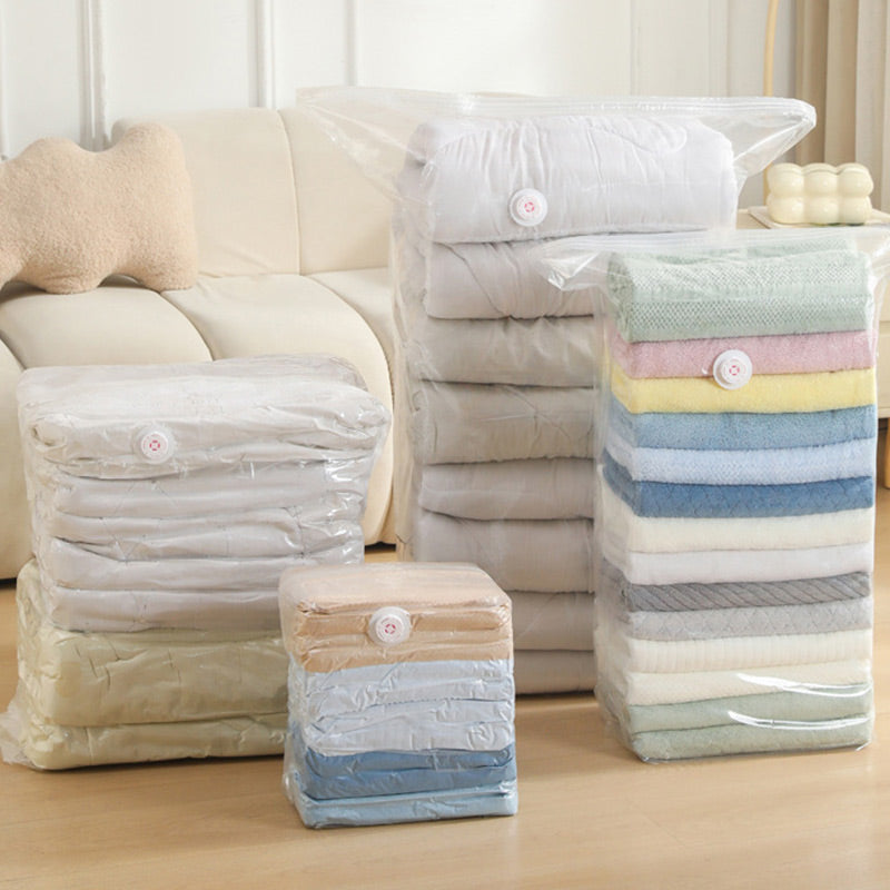 Norvo | Ekstra stor vakuumoppbevaringspose – trykk for å tømme