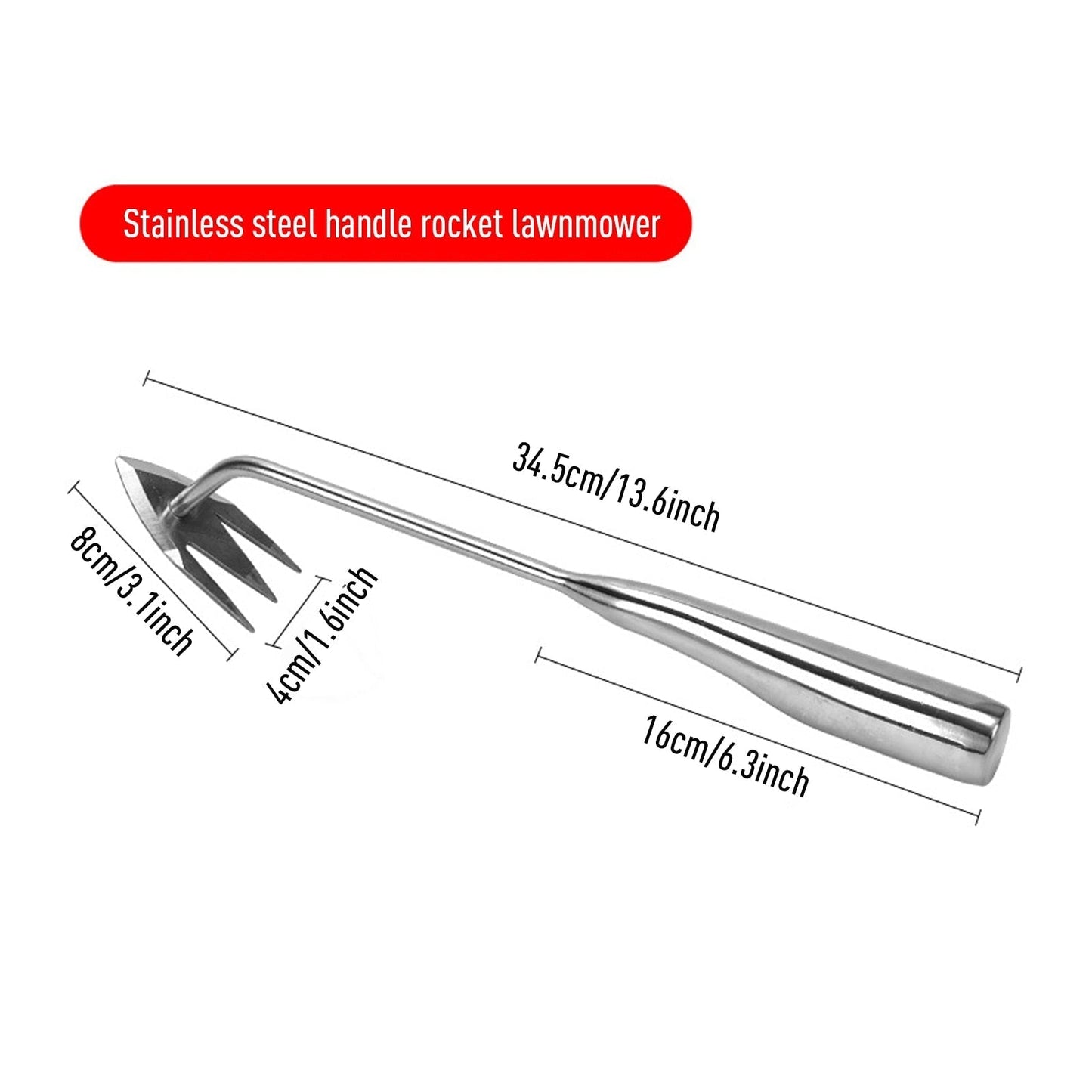 Norvo | Rustfritt Stål Gressklipper