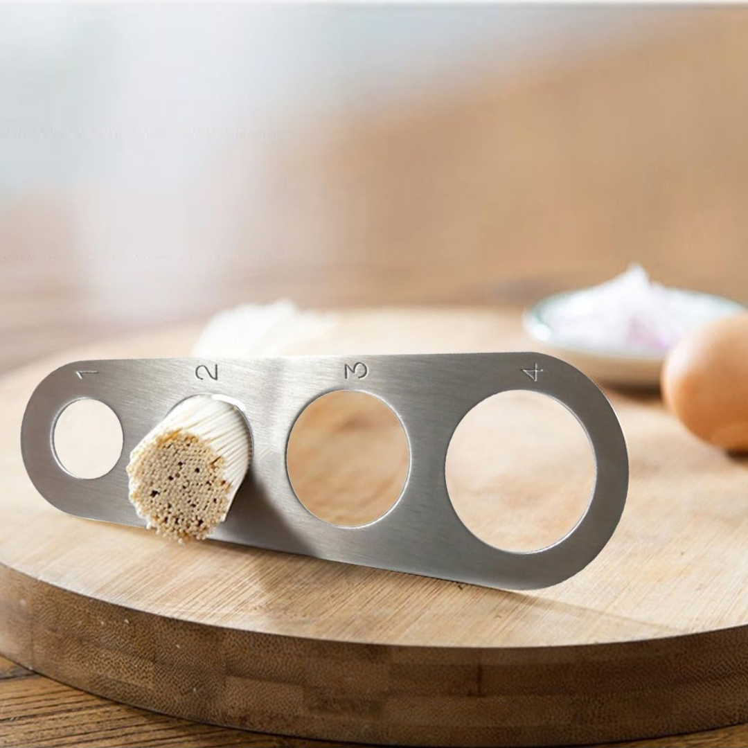 Norvo | Rustfritt Stål Spaghetti Måleskje – Rask Pastaporsjonsverktøy