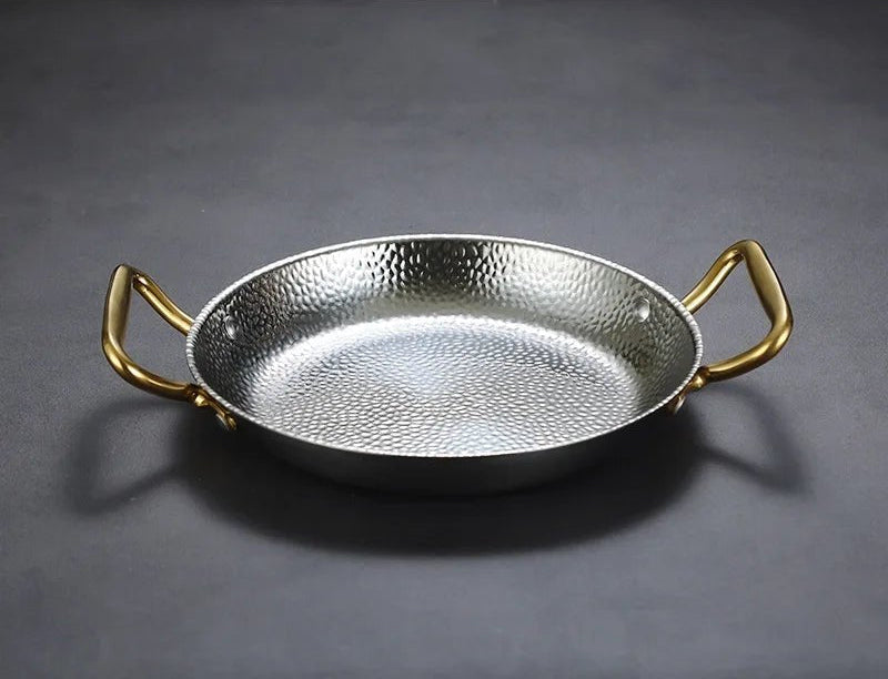 Norvo | CHEFSTEEL – Hamret Rustfritt Stål Gryte for Sauser, Kasseroller & Allsidig Matlaging