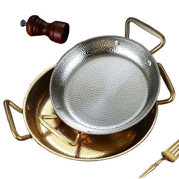 Norvo | CHEFSTEEL – Hamret Rustfritt Stål Gryte for Sauser, Kasseroller & Allsidig Matlaging