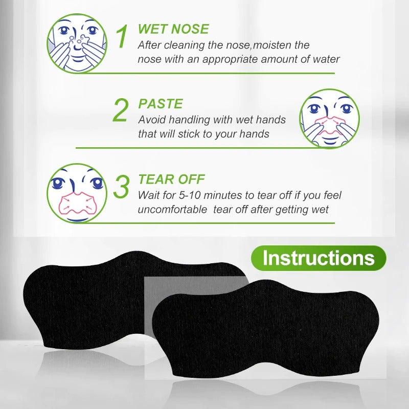 Norvo | Blackhead Remover Sticky Nose Patches (100 stykker)