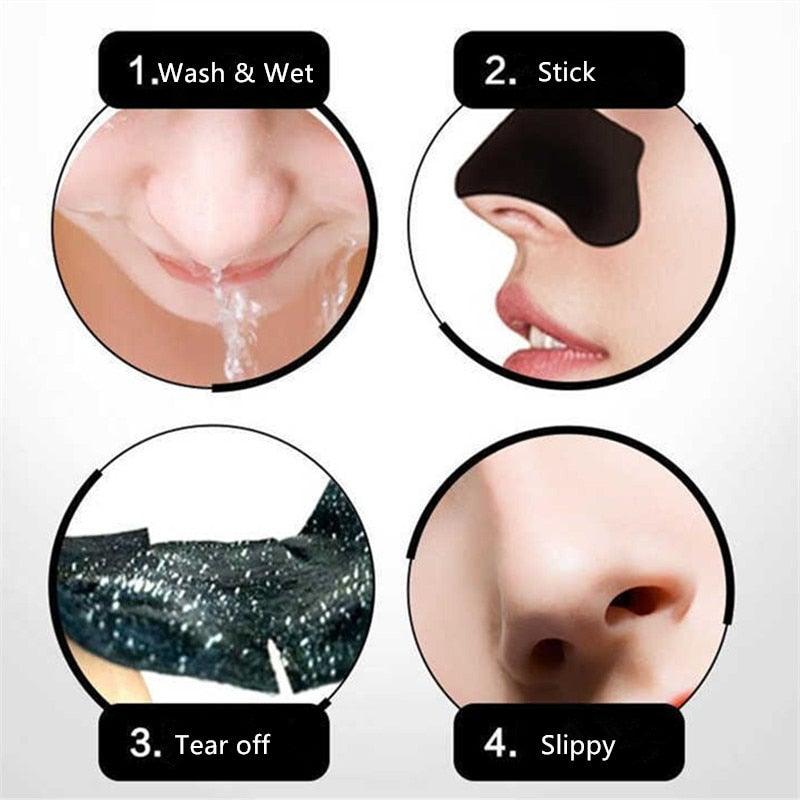 Norvo | Blackhead Remover Sticky Nose Patches (100 stykker)