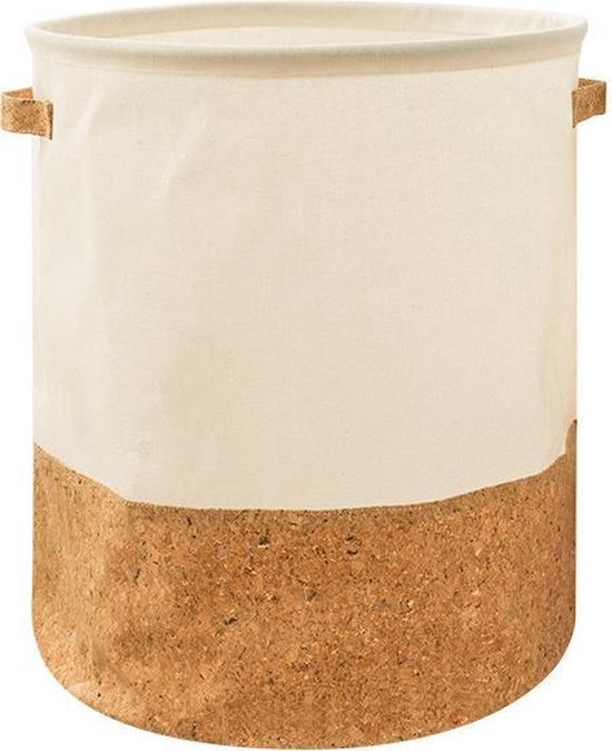 Norvo | Stilig Bomull Lin Vask og Leke Kurv - EcoNest