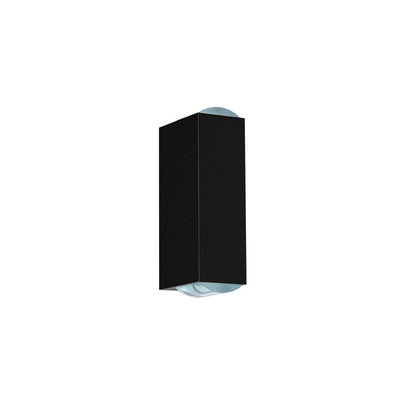 Norvo | Vegglampe Moderne Svart Utendørs LED Armatur