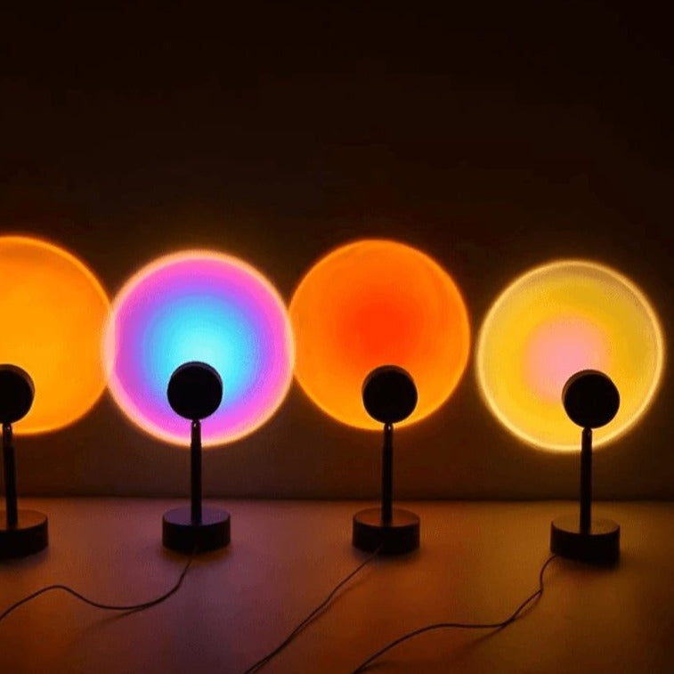 Norvo | Sunset Lampe - Luminex - USB Drevet - Regnbueprojeksjon