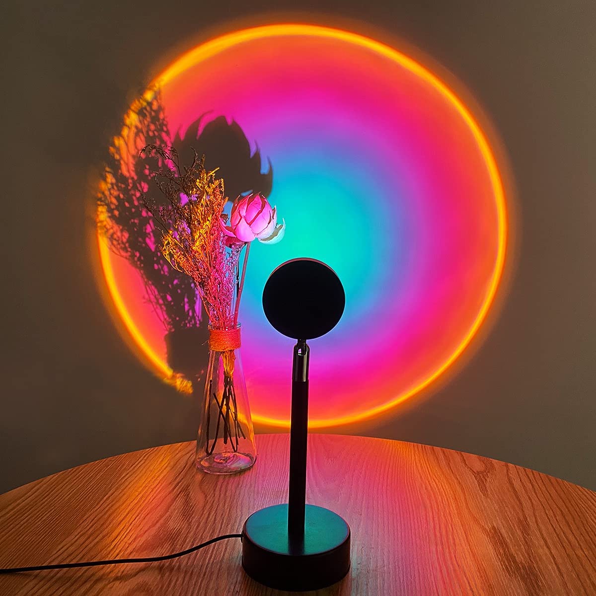 Norvo | Sunset Lampe - Luminex - USB Drevet - Regnbueprojeksjon