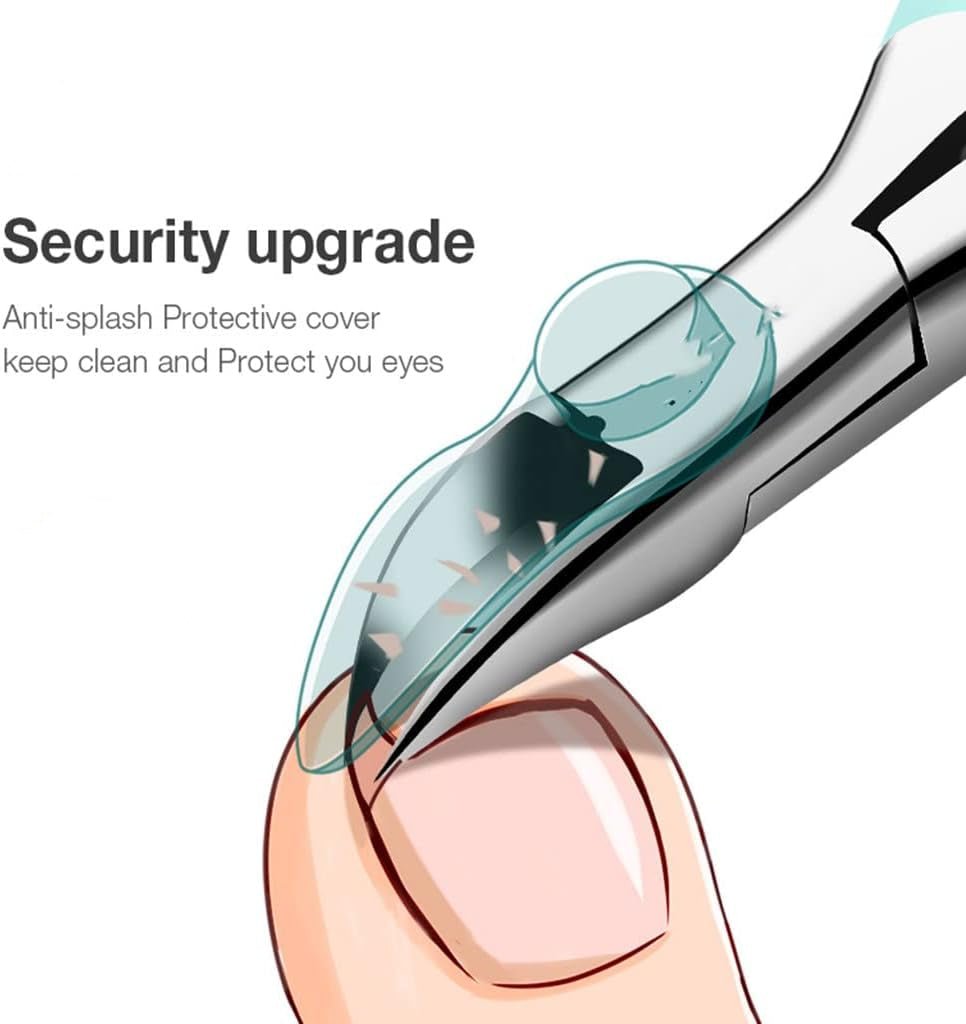 Norvo | SureClip – Ergonomisk tånegl-klipper med anti-sprutbeskyttelse