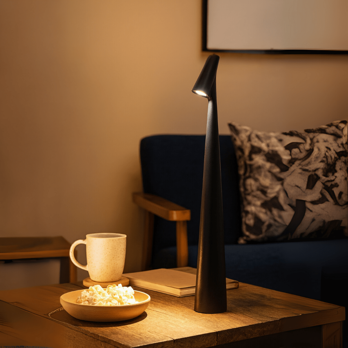 Norvo | EVOLUCE – Oppladbar Bordlampe med Moderne Design & Lang Batteritid