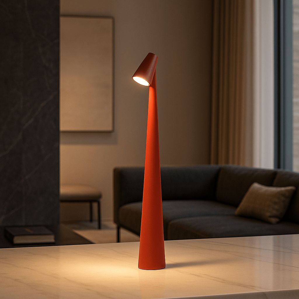 Norvo | EVOLUCE – Oppladbar Bordlampe med Moderne Design & Lang Batteritid