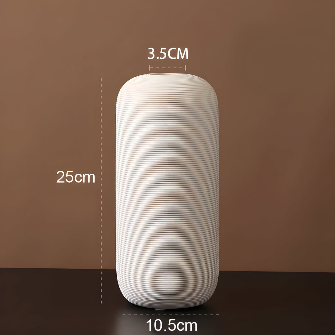 Norvo | Minimalistisk Håndlaget Keramisk Zen Vase