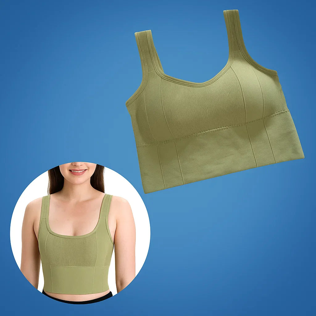 Kjøling Hurtig-tørk Stoff – Medium Støtte Passform – Gym & Yoga Trening Norvo