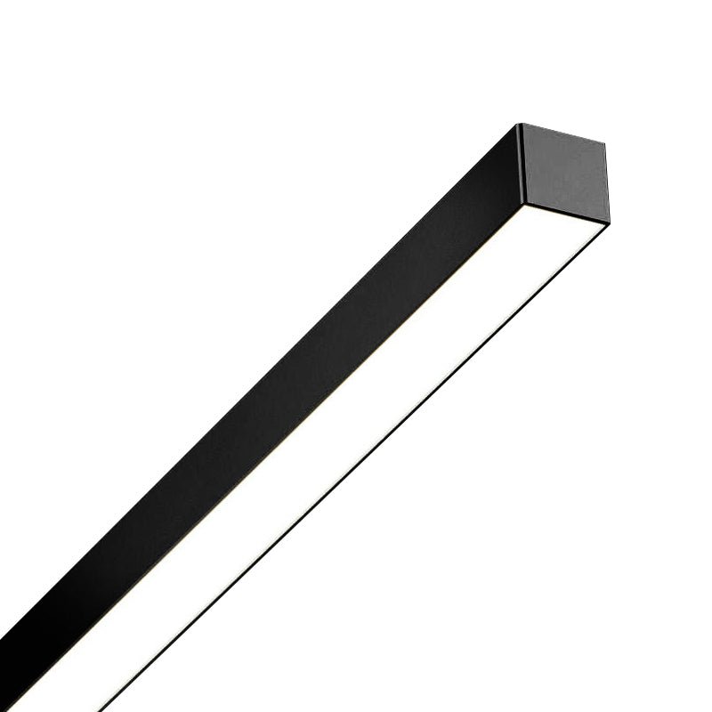 Norvo | Nedsenkede svarte LED-striper av lang lengde