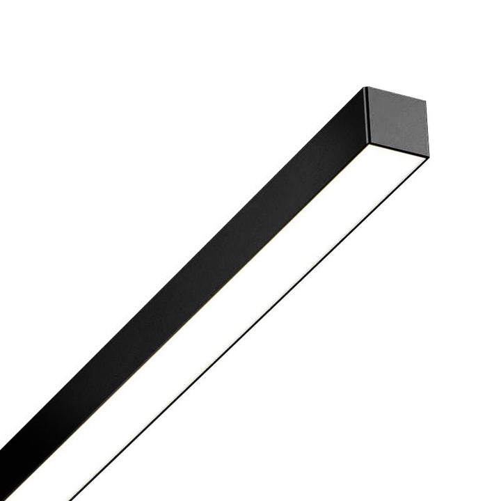 Norvo | Nedsenkede svarte LED-striper av lang lengde
