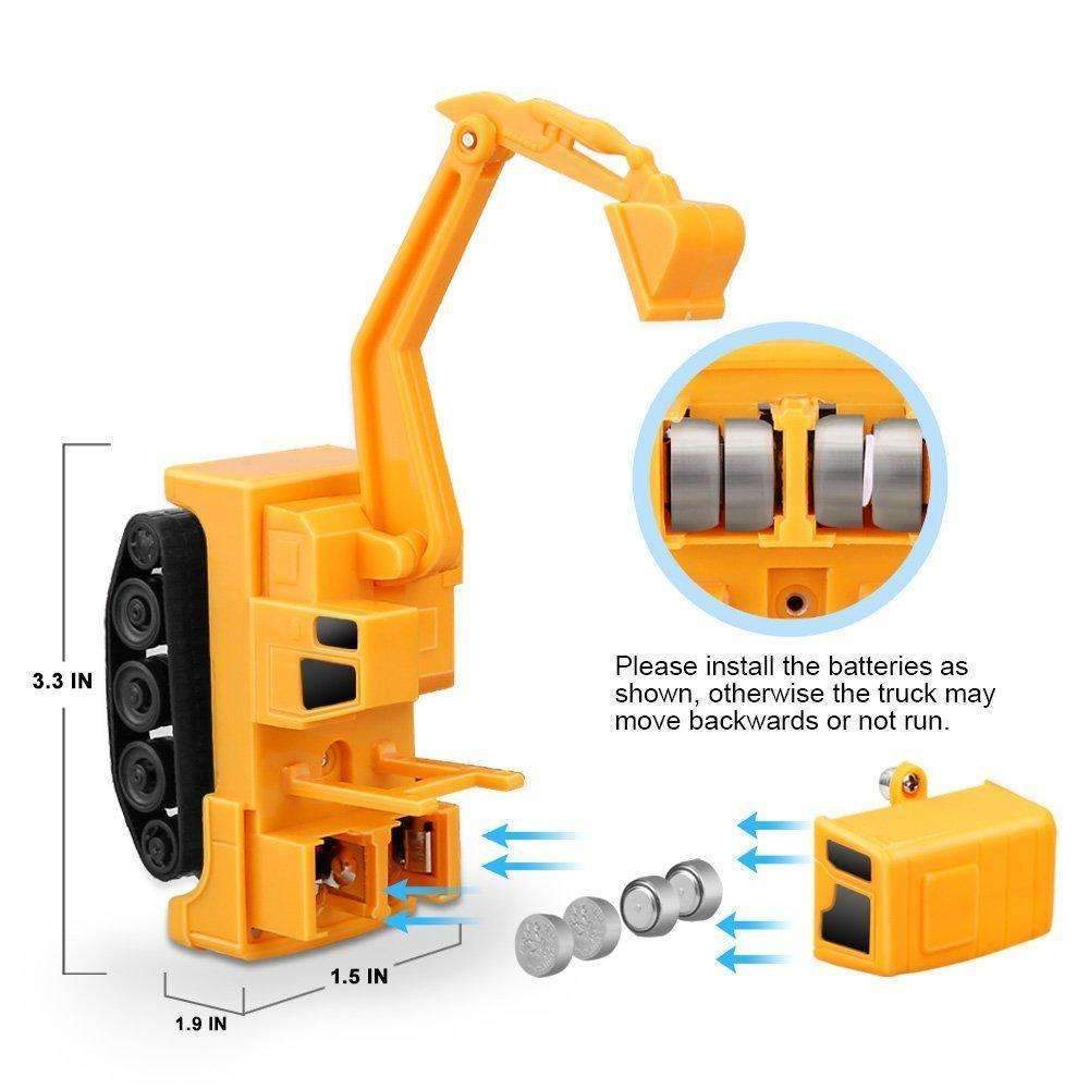 Norvo | Magiske leketøykjøretøy Induktiv - Leketøy følger enhver linje du lager med en markør!