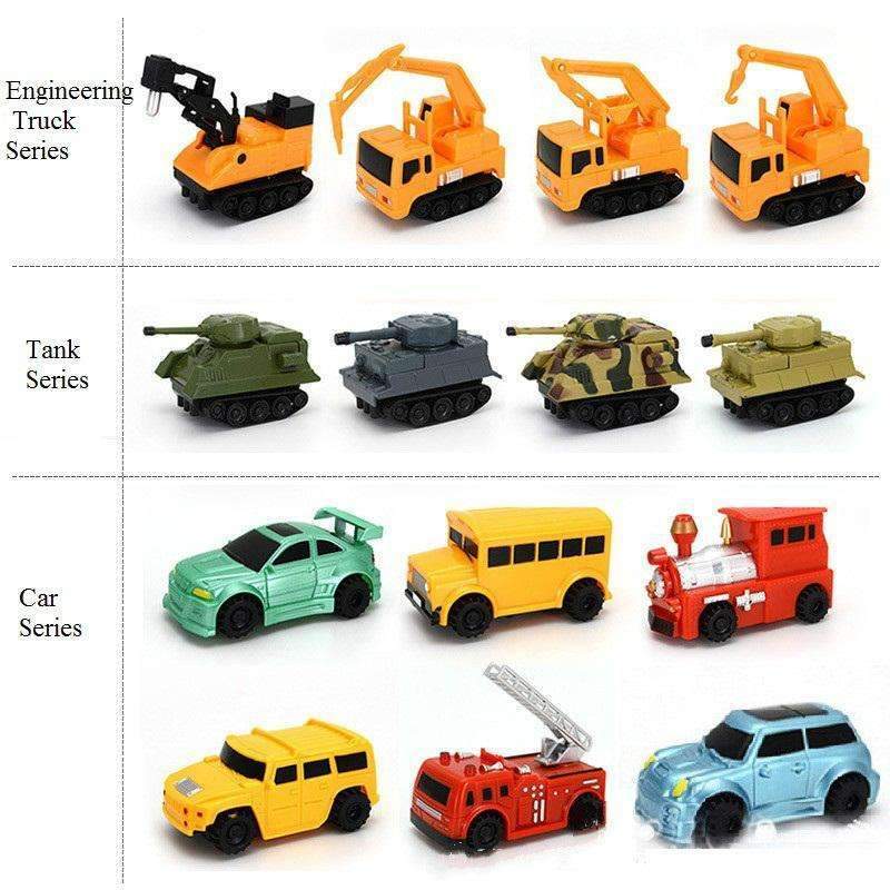 Norvo | Magiske leketøykjøretøy Induktiv - Leketøy følger enhver linje du lager med en markør!