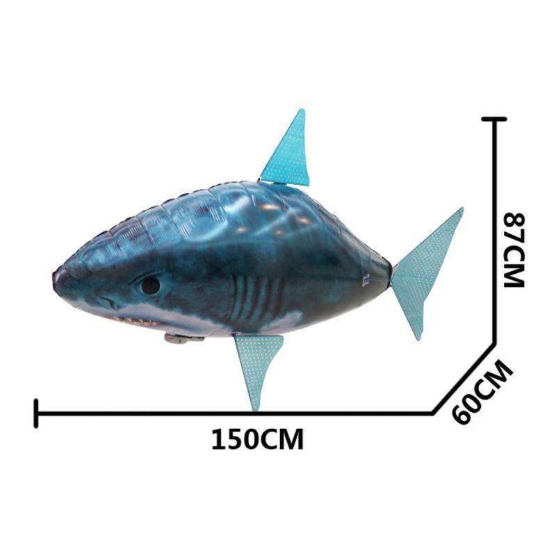 Norvo | Fjernkontroll Flyvende Fisk Ballonger - Hot Morsom Svømming Gjennom Luften!