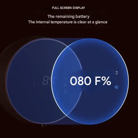 Norvo | Cleon 5-i-1 Smart Automatisk Såpedispenser med LED-skjerm – Berøringsfri, Oppladbar & Veggmonterbar