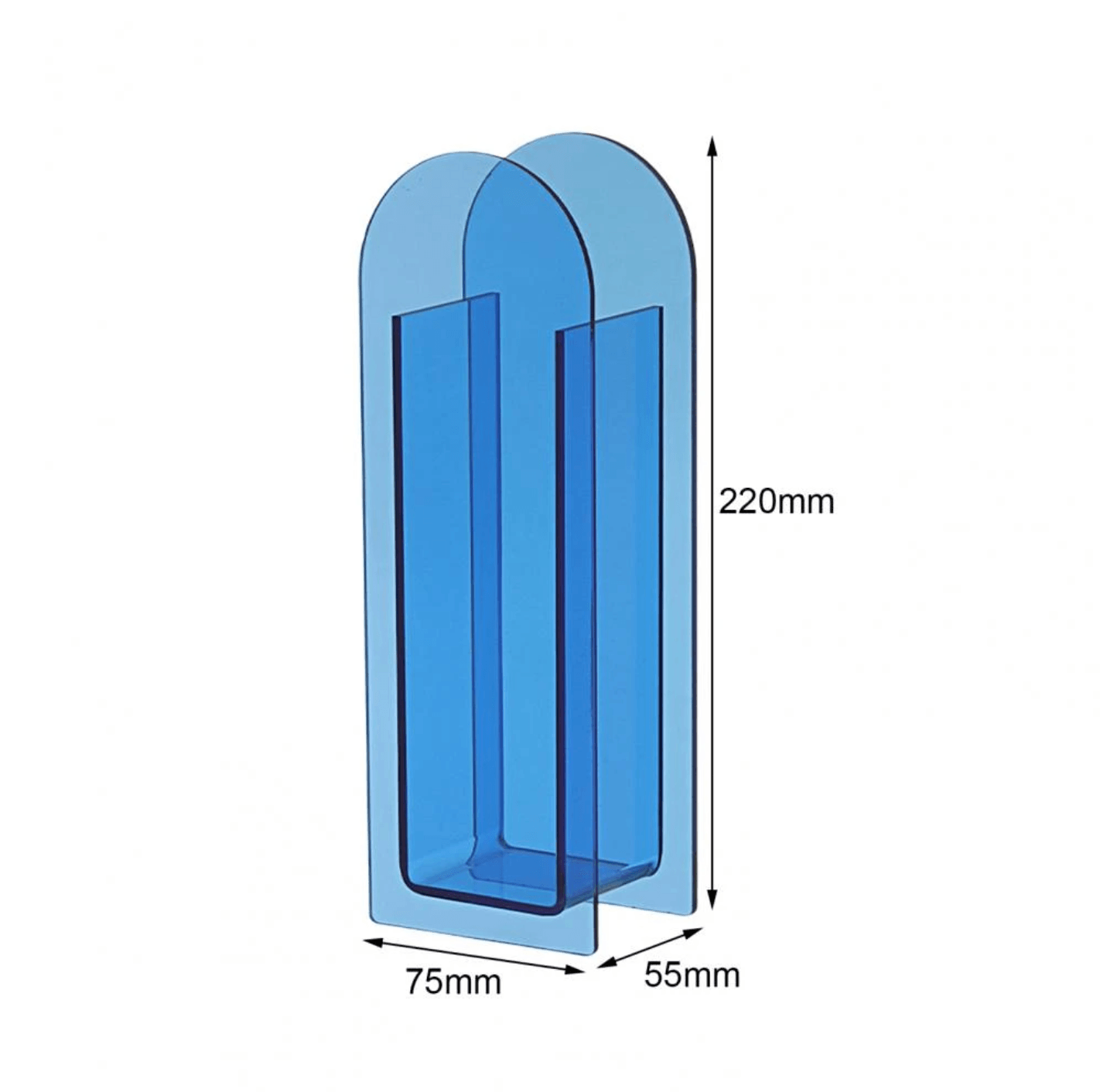 Norvo | Gjennomsiktig Akryl Blomsterpotte