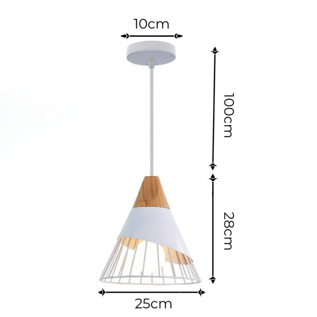 Norvo | Trendy Skandinavisk Industriell Hengelampe - UrbanBeam