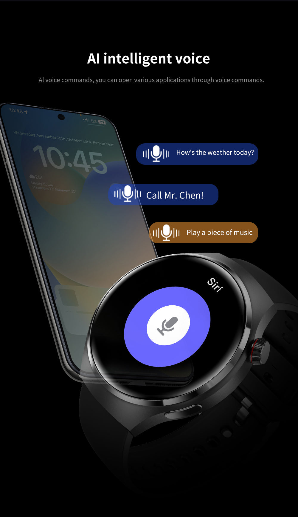 Norvo |  Gt4 Pro Smartwatch For Menn: Ip68 Nfc Gps Tracker, Amoled 360*360 Hd-Skjerm, Hjertefrekvens, Bluetooth-Samtale Begrenset Utgave