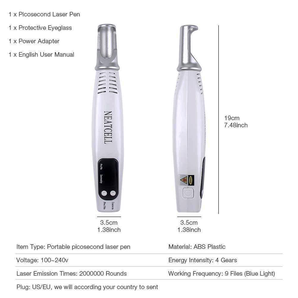 Norvo | Instant Laser Mørke Flekker & Tatoveringsfjerner