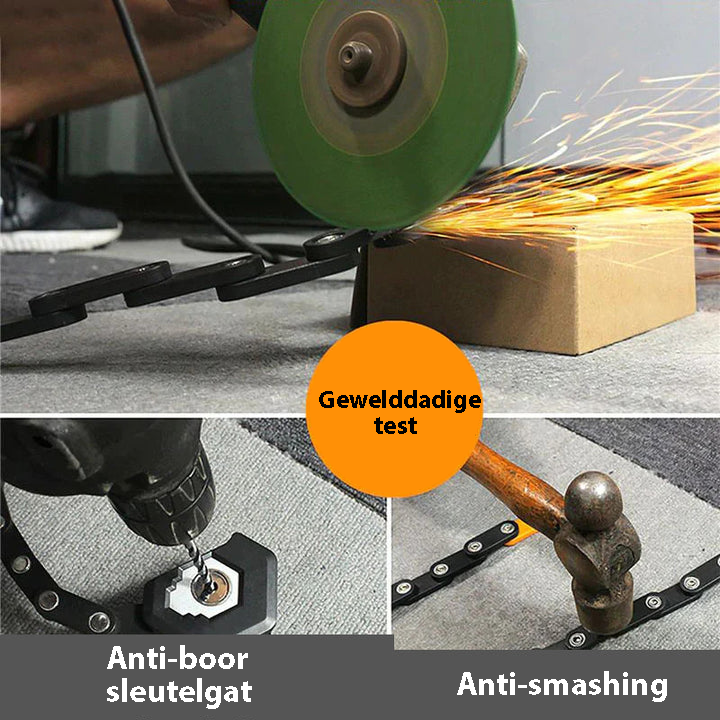 Frendorf | Ultra Strong Tyverisikret Sykkellås - SafeRide