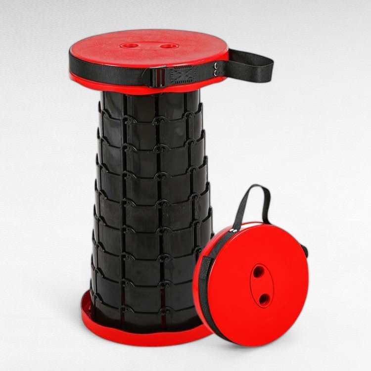 Norvo | Ultrakompakt Sammenleggbart Stol | Lett, Justerbar Høyde & Bærbar for Camping, Fiske, Reising & Hjemmebruk