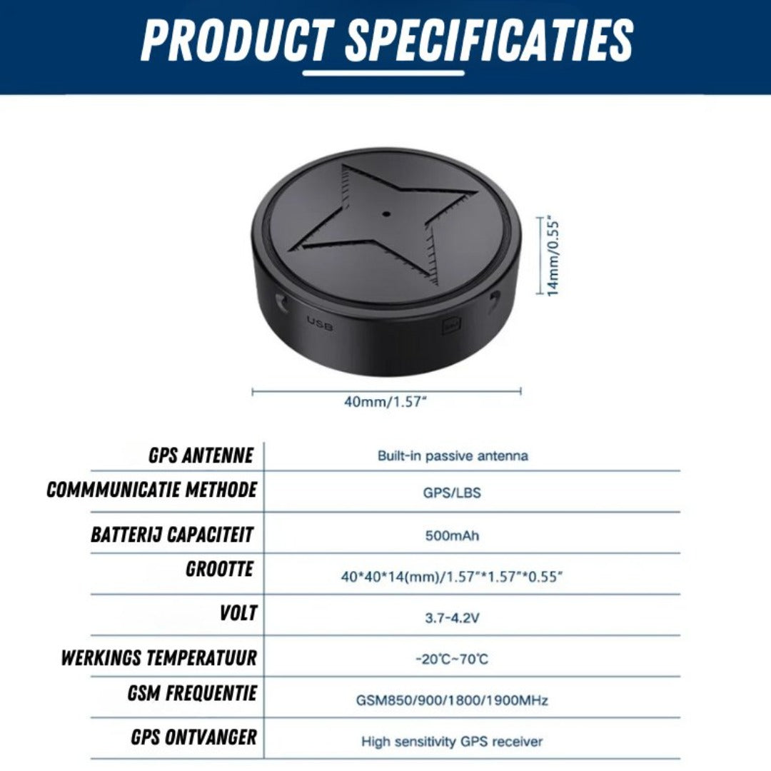 Ultratrack Sterk Magnetisk GPS Tracker