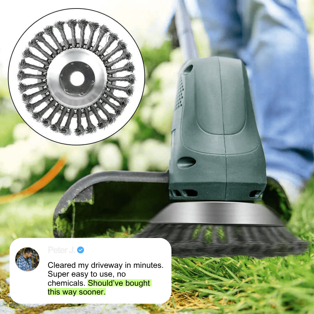 Norvo | BLADESWEEP Max – 10,000 RPM Stål Kutteverktøy for Tunge Ugress