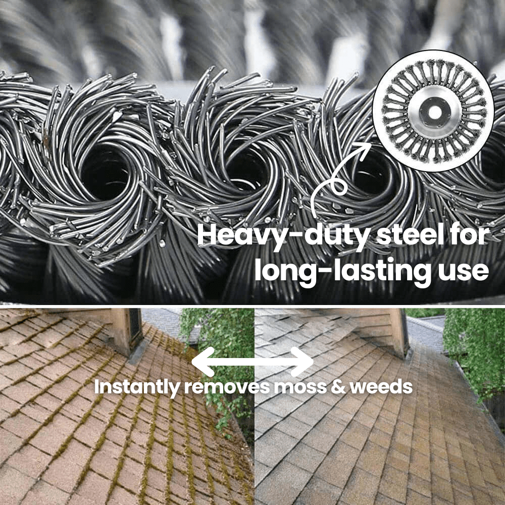 Norvo | BLADESWEEP Max – 10,000 RPM Stål Kutteverktøy for Tunge Ugress