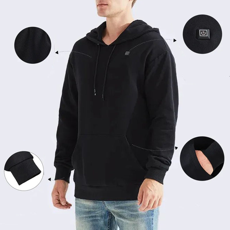 Norvo | USB oppvarmet hettegenser