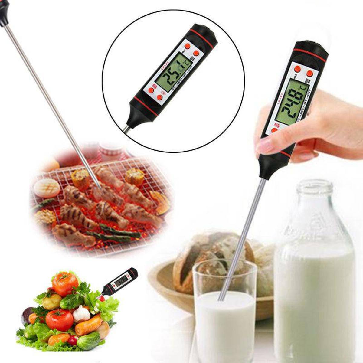 Norvo | Universelt Digital Mat Termometer - ThermoChef Pro