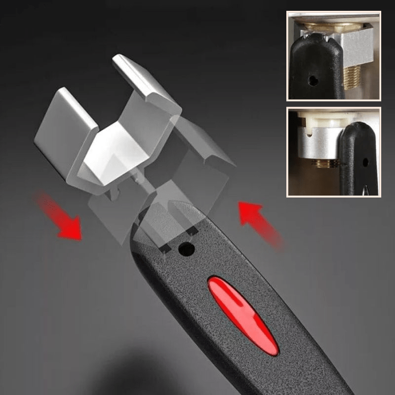 Norvo | AllSize Spanner – 2-hodet justerbar skiftenøkkel for enkel hjemme reparasjon