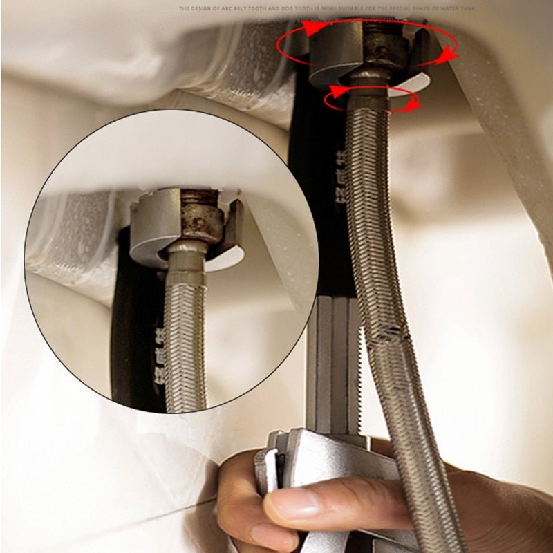 Norvo | AllSize Spanner – 2-hodet justerbar skiftenøkkel for enkel hjemme reparasjon