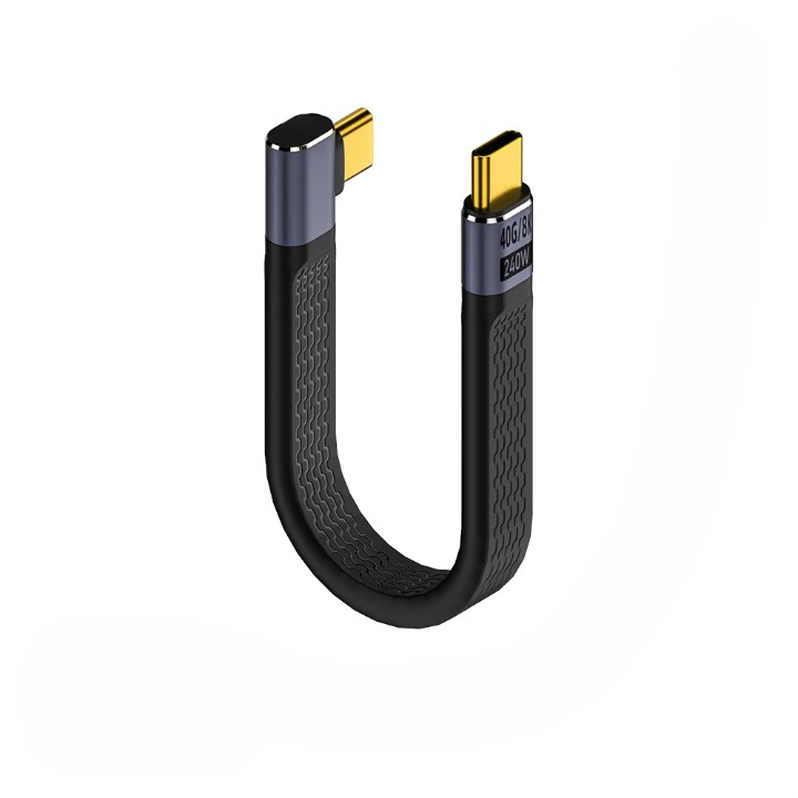 Frendorf | USB4 Albuekontakt Kabel – 240W, 40Gbps, 8K (1+1 GRATIS)