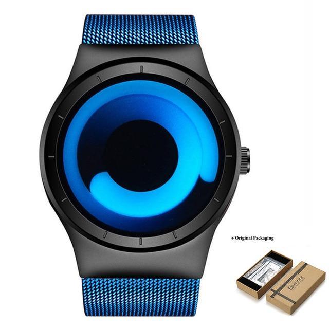 Norvo | IcoolGadgets 2019 Nye Kvinner Klokker Quartz Klokke kvinne Top Luxury Merke Motebaserte Luksus Dame Kreativ Armbåndsur Gull Stål Mesh Bånd