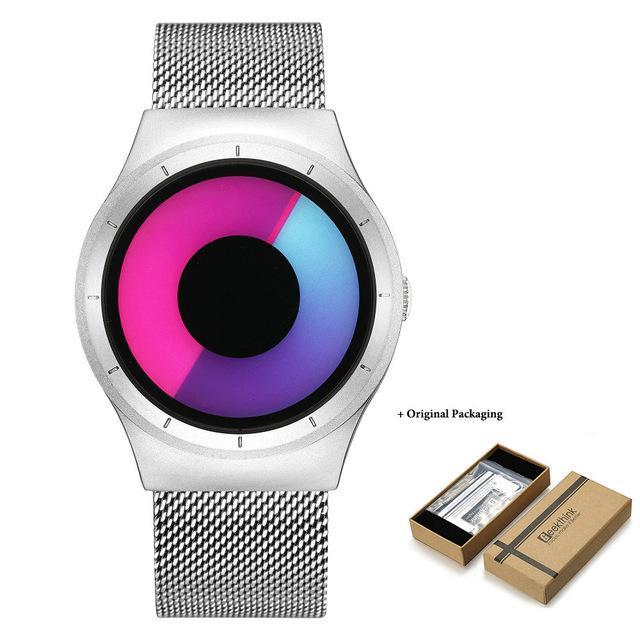 Norvo | IcoolGadgets 2019 Nye Kvinner Klokker Quartz Klokke kvinne Top Luxury Merke Motebaserte Luksus Dame Kreativ Armbåndsur Gull Stål Mesh Bånd