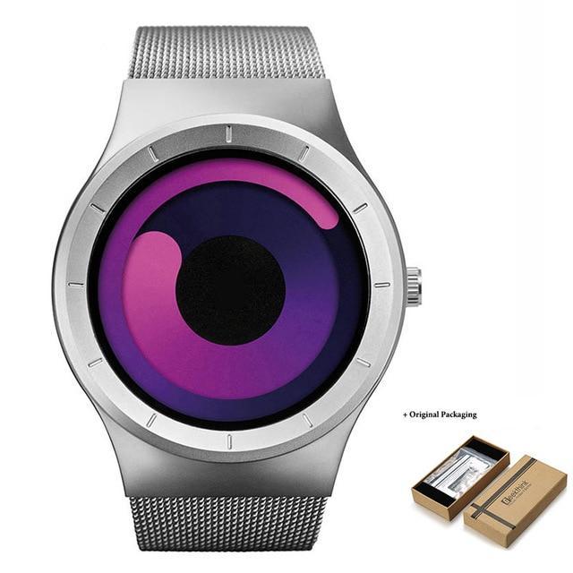 Norvo | IcoolGadgets 2019 Nye Kvinner Klokker Quartz Klokke kvinne Top Luxury Merke Motebaserte Luksus Dame Kreativ Armbåndsur Gull Stål Mesh Bånd