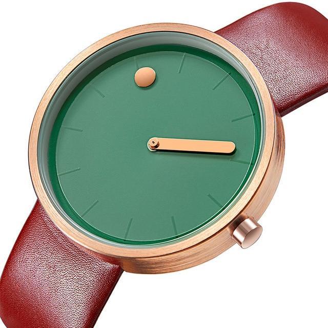 Norvo | IcoolGadgets Kvarts klokke menn Luksus Casual Svart Japan kvarts klokke Enkel Designer Moteklokke mann
