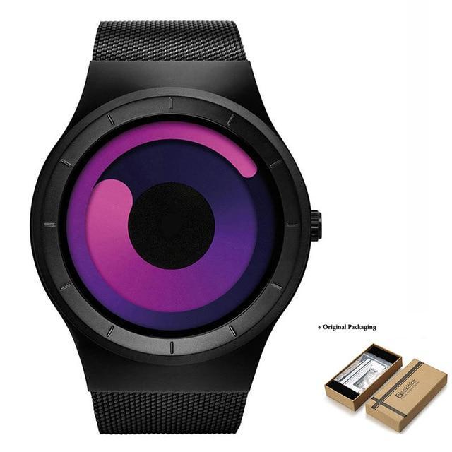 Norvo | IcoolGadgets 2019 Nye Kvinner Klokker Quartz Klokke kvinne Top Luxury Merke Motebaserte Luksus Dame Kreativ Armbåndsur Gull Stål Mesh Bånd