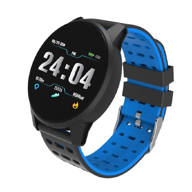 Norvo | Smartklokke Sport Menn Kvinner Puls Måler Blodtrykk Fitness Tracker Smartklokke GPS Sporelogio inteligente